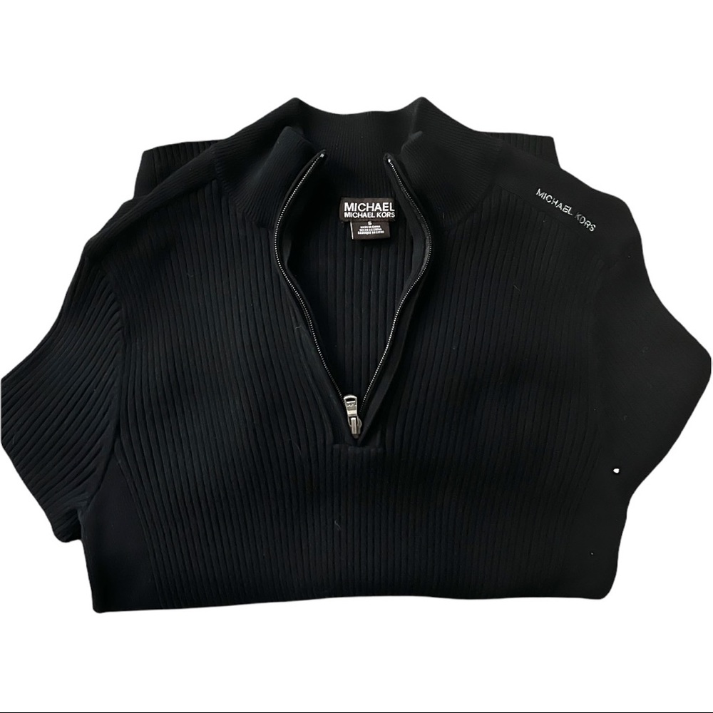 MICHAEL KORS mens small black sweater. - Picture 4 of 4
